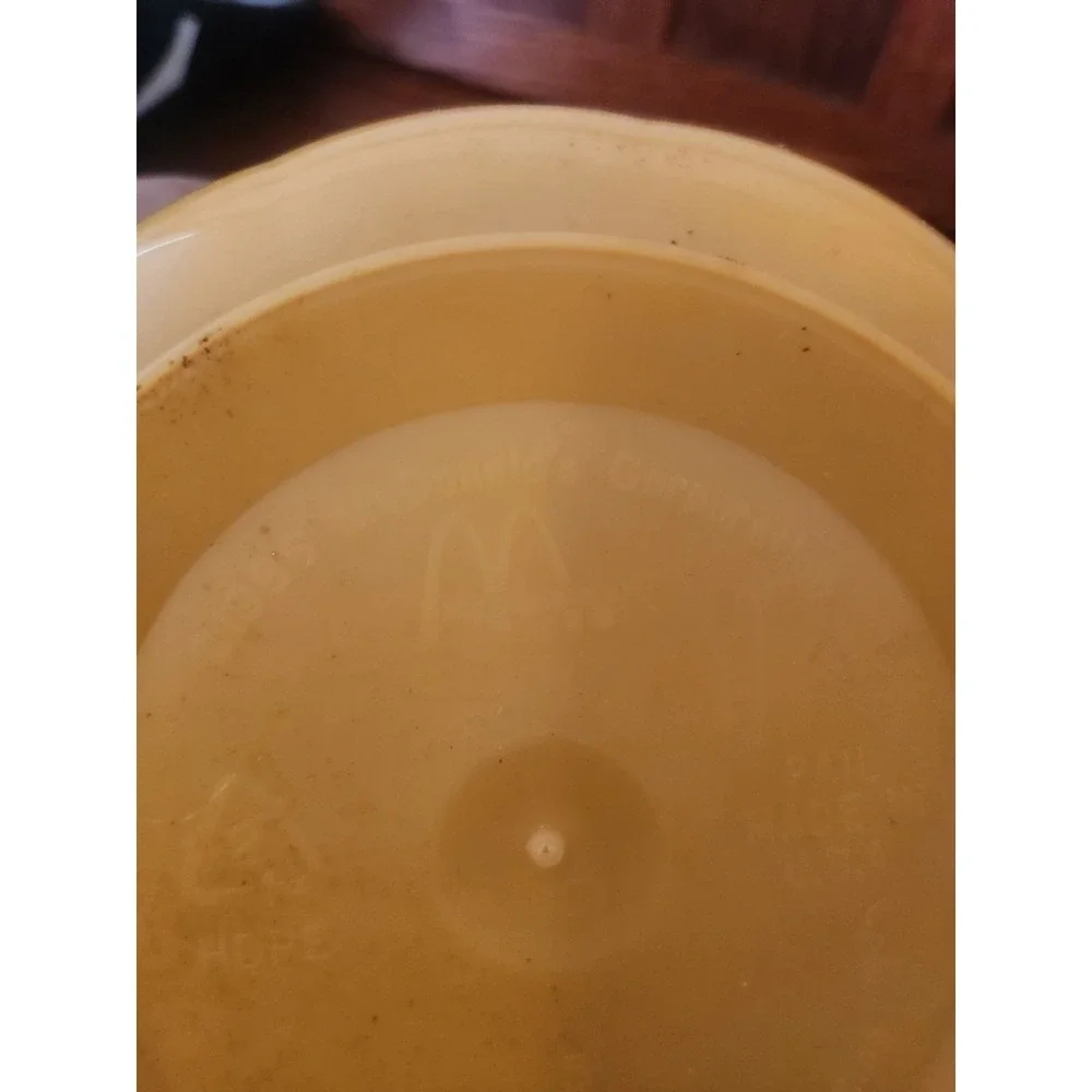 Vintage 1999 McDonald's Boo Bucket Halloween Happy Meal Grimace Pumpkin No Lid